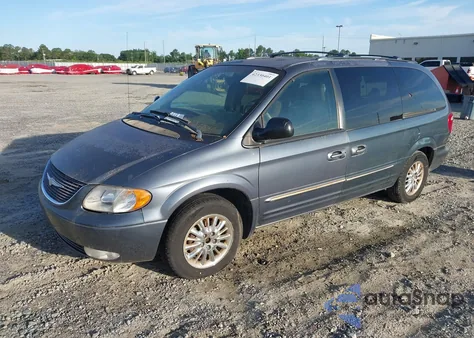 2002 Chrysler Town & Country Limited z USA, uszkodzony, nr VIN 2C8GP64L22R757698